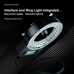 Microscopio <span class=keywords><strong>digital</strong></span> YIZHAN 4K <span class=keywords><strong>HDMI</strong></span> con cámara anillo de aumento 215X luz y soporte de Metal para inspección de visión artificial PCB/SMD/ - Product Image 6