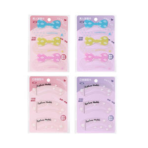 Plantillas para Cejas Lmltop, Paquete de 3, Diseño de Lazo Bonito, Múltiples Formas para un Maquillaje de Cejas Fácil - Product Image 2