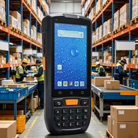 C-Readertek CR-N60, Teléfono Móvil Industrial, Colector de Datos, Resistente al Agua, Escáner de Códigos QR y de Barras, PDA, NFC, Android 9, Octa-core