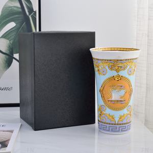 Vase en porcelaine royale européenne, vente chaude, vase de sol, vase de bureau, promotion - Product Image 2