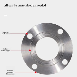 Flange de Aço Carbono Forjado ASME B16.5 Personalizado, Resistente ao Desgaste, de 1.5 Polegadas, para Soldagem Plana, Preço para Indústria de Óleo, Gás e Químicos - Product Image 5