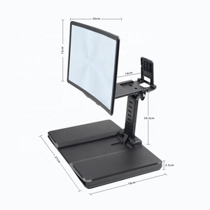 Loupe d'Écran Télé<span class=keywords><strong>phone</strong></span> Qunhui Top Vente 12 Pouces avec Support Télé<span class=keywords><strong>phone</strong></span> Réglable et Haut-Parleur Sans Fil Amplificateur - Product Image 5