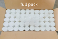 Boîte vide OEM en PP pour snus 60 ml, emballage pour programme de sevrage tabagique, blanc/noir, faible MOQ, impression personnalisée, produits chimiques