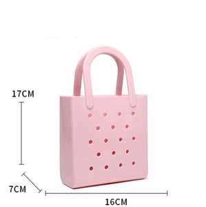 2025 nuevo DIY Cave Macaron PVC cesta de lavado de <span class=keywords><strong>playa</strong></span> bolsa de gelatina para el Día de San Valentín Diwali regreso a la escuela Día DE LA MADRE Año Nuevo - Product Image 5