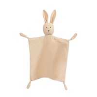 Haute qualité personnalisé écologique doux coton mousseline couette réglable lavable en Machine infantile bébé douche cadeau sucette