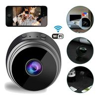 Mini caméra de surveillance sans fil HD 1080p WiFi intérieure/extérieure avec détection de mouvement, vision nocturne, stockage dans le cloud A9 CCTV