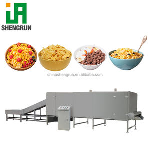 Ligne de production automatique de céréales pour petit-déjeuner, machine de fabrication de flocons de maïs, usine de flocons de maïs, machine de fabrication d'aliments à base de maïs, vente chaude - Product Image 2