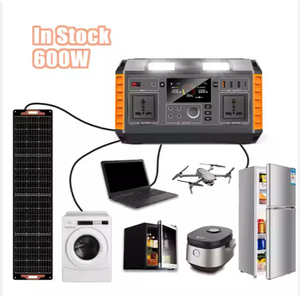 Solar Energy Customize 500w Emergency Backup <b>Generator</b> Outdoor Output 220v Portable Power Station for <b>Camping</b> A6 - Product Image 2