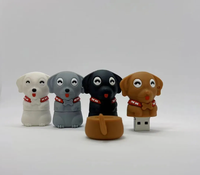 Venta al por mayor de China Perro de dibujos animados Formas USB Flash Disk Memory Stick 2,0 2GB 4GB 8GB 16GB 32GB 64GB 128GB USB Flash Pen Drive