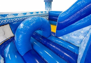 Château gonflable populaire Glace et Neige Happy City, trampoline gonflable super esthétique et très apprécié <span class=keywords><strong>des</strong></span> enfants - Product Image 6