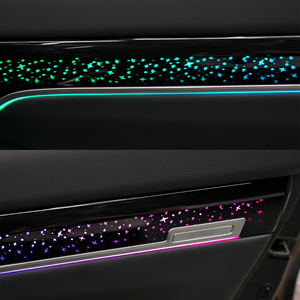 Bande lumineuse LED RGBIC en acrylique pour éclairage d'ambiance intérieur de voiture, lampe néon pour Toyota Crown Kluger 2021-2024 (vente en gros) - Product Image 3