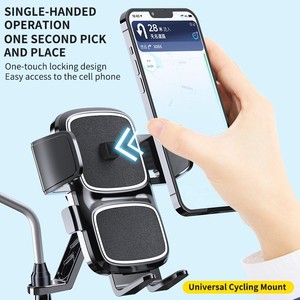<span class=keywords><strong>Soporte</strong></span> para Teléfono Móvil para Bicicleta, <span class=keywords><strong>Soporte</strong></span> Impermeable para Manillar de Bicicleta de Montaña o Motocicleta, Superventas - Product Image 5
