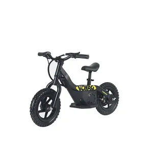 Bicicleta de equilibrio eléctrica para niños, venta al por mayor de fábrica