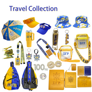 高速配送ギリシャブティックブルーシグマガンマローランヤードゼータファイベータソロリティ織り刺繍ブレイクアウェイランヤード - Product Image 2