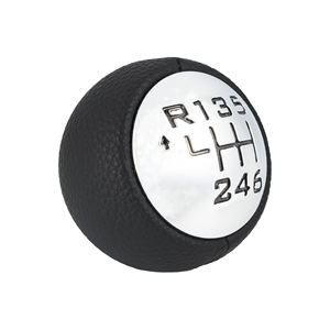 Peugeot Car Gear <b>Shift</b> <b>Knob</b> Leather 5 Speed 6 Speed Ergonomic <b>Shift</b> Ball For Peugeot 307 308 5008 - Product Image 1