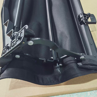 Toit souple en toile Sunrider / Toit avant souple pour Jeep Wrangler JL 2018-2026, Panneau arrière rabattable Freedom, Remplacement sans perçage, JL1371