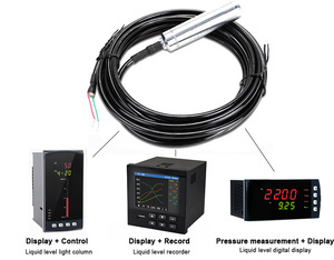 Système de capteur de niveau hydrostatique submersible en acier inoxydable, sortie de signal 4-20 mA pour un niveau-mètre hydrostatique économique - Product Image 6