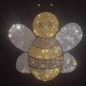 Oferta Especial: Transferencia Termoadhesiva de Dibujos Animados de Oso con Pedrería de Alta Calidad para Camisetas, Técnica Hot-Fix, Popular entre Celebridades de <span class=keywords><strong>Internet</strong></span> - Product Image 4