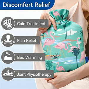 Calentador de Manos de Invierno, <span class=keywords><strong>Bolsa</strong></span> de <span class=keywords><strong>Agua</strong></span> <span class=keywords><strong>Caliente</strong></span> de Goma, Funda <span class=keywords><strong>para</strong></span> Botella y <span class=keywords><strong>Bolsa</strong></span> de Cosméticos, Set de Viaje - Product Image 3