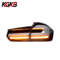 Feux arrière LED KGKB pour BMW Série 3 F30 F35 318i 2013-2018 Style G30 Clignotants Séquentiels Animation Séquentielle Plug & Play