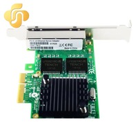 Cartes réseau Ethernet Gigabit pour serveur à 4 ports PCI Express X4 basées sur le chipset I350-T4 pour VMware
