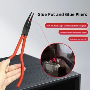 Pinzas para quitar pegamento <span class=keywords><strong>PUR</strong></span> de máquinas de canteado, herramienta especial para eliminar pegamento viejo y agrietado. - Product Image 1