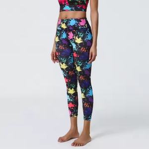 Leggings de sport de yoga personnalisés à sublimation pour femmes, séchage rapide, respirant, de haute qualité, leggings de sport pour la salle de sport - Product Image 6