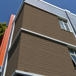 Revestimiento de Pared WPC Moderno e Impermeable, Paneles de Revestimiento Exterior para Fachadas de Edificios, Hoteles, Villas y Apartamentos - Product Image 2