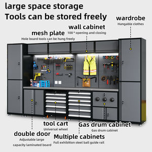 ऑटोमोबाइल मरम्मत वर्कस्टेशन संयोजन उपकरण कैबिनेट मोबाइल उपकरण गाड़ी 300 किलोग्राम भार क्षमता लोकोमोटिव रखरखाव भंडारण ओएम - Product Image 4