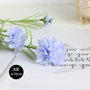 Single <strong>Stem</strong> 3-Head German National Flower for Home Decor Nordic Style Artificial Yarrow Flower - Product Image 5