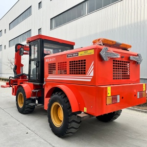 Cortasetos de Alta Alcance Montado en Tractor Diésel |   Cortadora Hidráulica de Ramas y Arbustos para Jardinería Municipal - Product Image 3