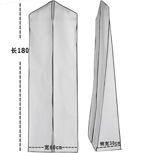 High Quality <b>Cover</b> Wedding Long <b>Dress</b> Bridal Gown Non Woven Garment Bags for Evening <b>Dress</b> Wedding <b>Dress</b> Garment Bag - Product Image 6