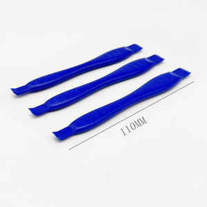 Double-Ended Plastic Pry Tool Dark Blue Wedge End Anti-Slip Grip For Laptop Phone Repair - Product Image 3