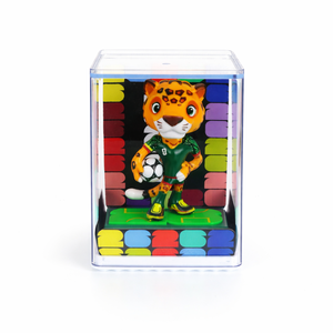 Prodotto Ufficiale Autorizzato all'Ingrosso per la FIFA World Cup 2026, Set Souvenir in Materiale ABS Ecologico da 9CM, Edizione Limitata - Product Image 6