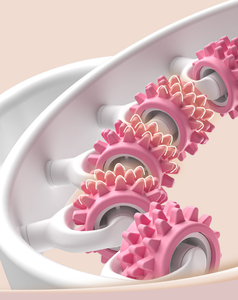 Masajeador de brazo de espuma portátil para deportes de interior, 12 ruedas, ejercicio para reducción de <span class=keywords><strong>celulitis</strong></span>, plástico recargable - Product Image 4