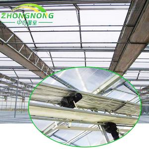 Kit de Estufa Grande de PE com Dupla Camada, Totalmente Automatizada, para Cultivo Tropical em Clima Quente, Estufa Arqueada de Aço Galvanizado - Product Image 4