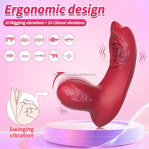 Женские вибраторы-трусики с дистанционным управлением в форме розы, стимулятор клитора, секс-машина, товары для взрослых, женский мастурбатор, интимные секс-игрушки - Product Image 3