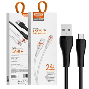 Somostel USB cable 2.4A carregadores rápidos cable accesorios para celulares para iphone 12 pro max
