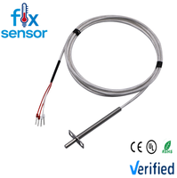 Plaque de fixation à bride PT100 FX-NTC00X pour sonde de température haute température à résistance en platine