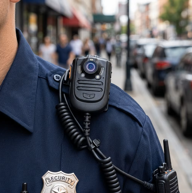 Portable Body Worn Camera RSM Infrared Night Vision One-Key Video Recording Wired PTT Speaker Mic T320 S200 PoC Radio IP54
