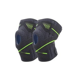 Aolikes Genouillère de sport à 4 ressorts, genouillère rotulienne à trou ouvert, protection du genou 7909 - Product Image 2