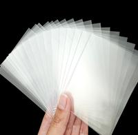 Étui pour cartes personnalisé ultra transparent et étanche, cadre 66*91mm, matériau PP, pour cartes Magic the Gathering, Pokémon, YuGiOh