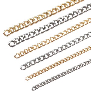 Metal Chain Bag Extension Chain Aluminum <b>Oxidation</b> Process For DIY Handbags Crossbody Bags Accessories - Product Image 4