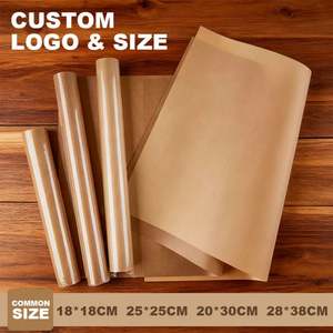 Wholesale Custom Logo Printed Wax <b>Paper</b> Food Grade Grease Proof Sandwich <b>Paper</b> for Sandwiches Cookies Bread Candies Sushi Cakes - Product Image 5