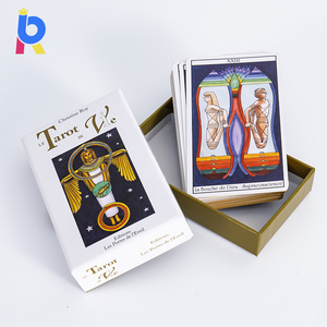 ไพ่ทาโรต์ขอบทองคำคุณภาพสูงสั่งทำได้แบบขายส่ง - Product Image 1