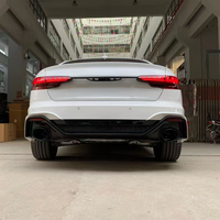 Difusor de Parachoques Trasero PNB, Nuevo Diseño, Alta Calidad, Estilo Deportivo, para Audi A4 Allroad B9 RS4 Tipo 2020-2024, Ensamblaje con Tornillos, 1 Año de Garantía