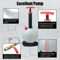 Extracteur de fluide manuel 6L Extracteur d'huile manuel portable Pompe de vidange d'huile légère Évacuateur de fluide sous vide