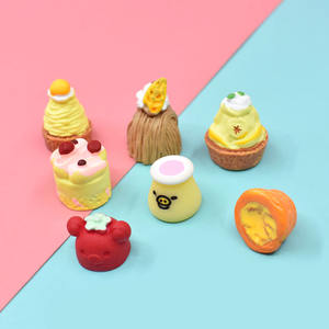 Cabujones de resina con diseño de postres de simulación de pasteles bonitos para decoración de teléfonos DIY, fabricación de slime, decoración de llaveros y manualidades - Product Image 2