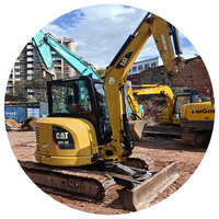 Mini-excavatrice sur chenilles Caterpillar 303.5E d'occasion, 3,5 tonnes, hydraulique, en excellent état, faible nombre d'heures, à vendre – Meilleures ventes