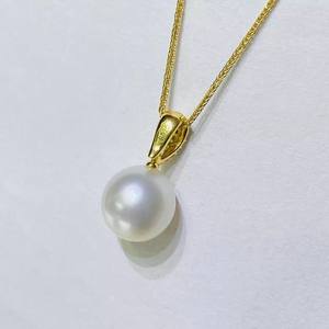 Colgante de Plata de Ley 925 31358DIY con Cuentas Redondas de 11-13 mm, Colgante Vacío, Accesorios para Collar, Cuentas de 11-13 mm, Collar de Perlas DIY - Product Image 3